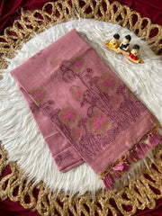 Premium Soft Muga Cotton Saree