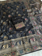 Soft Silk Banarasi Weaving Saree