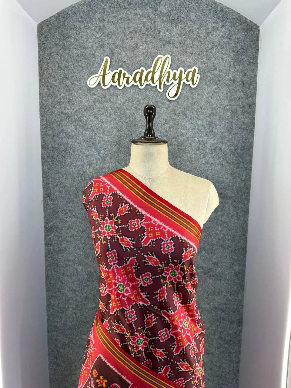 Designer Printed Patola Sarees