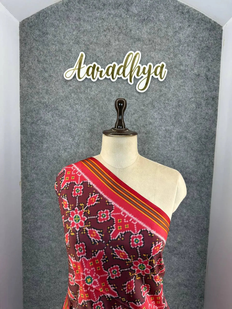 Designer Printed Patola Sarees