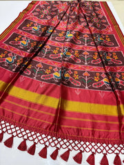 Designer Printed Patola Sarees