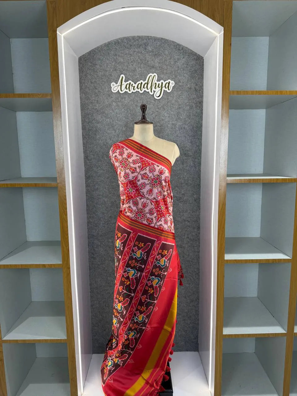 Designer Printed Patola Sarees