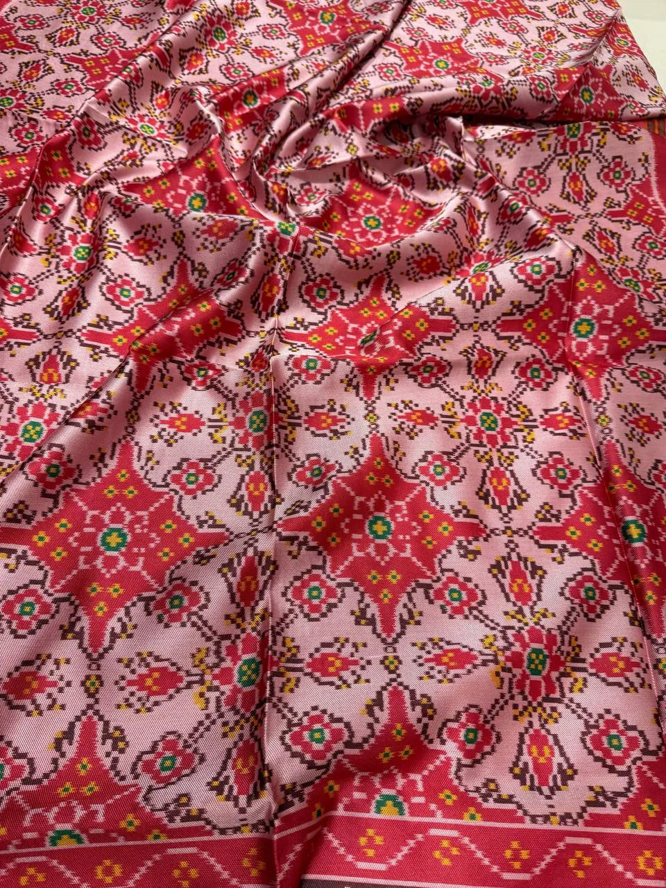 Designer Printed Patola Sarees