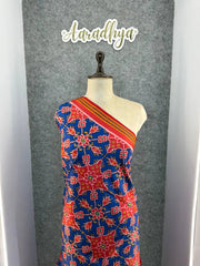 Designer Printed Patola Sarees
