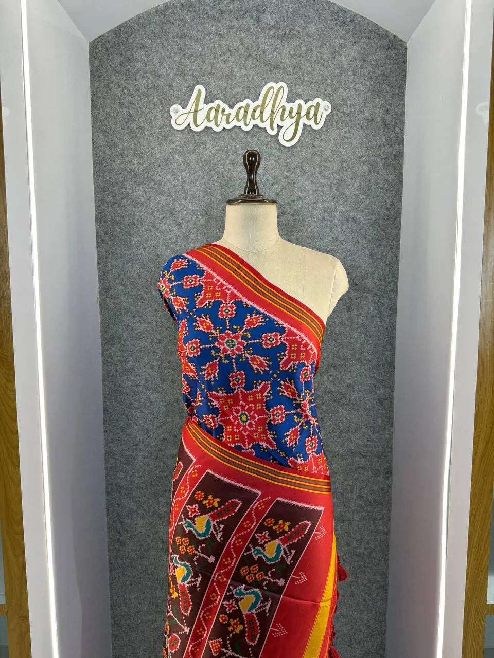 Designer Printed Patola Sarees