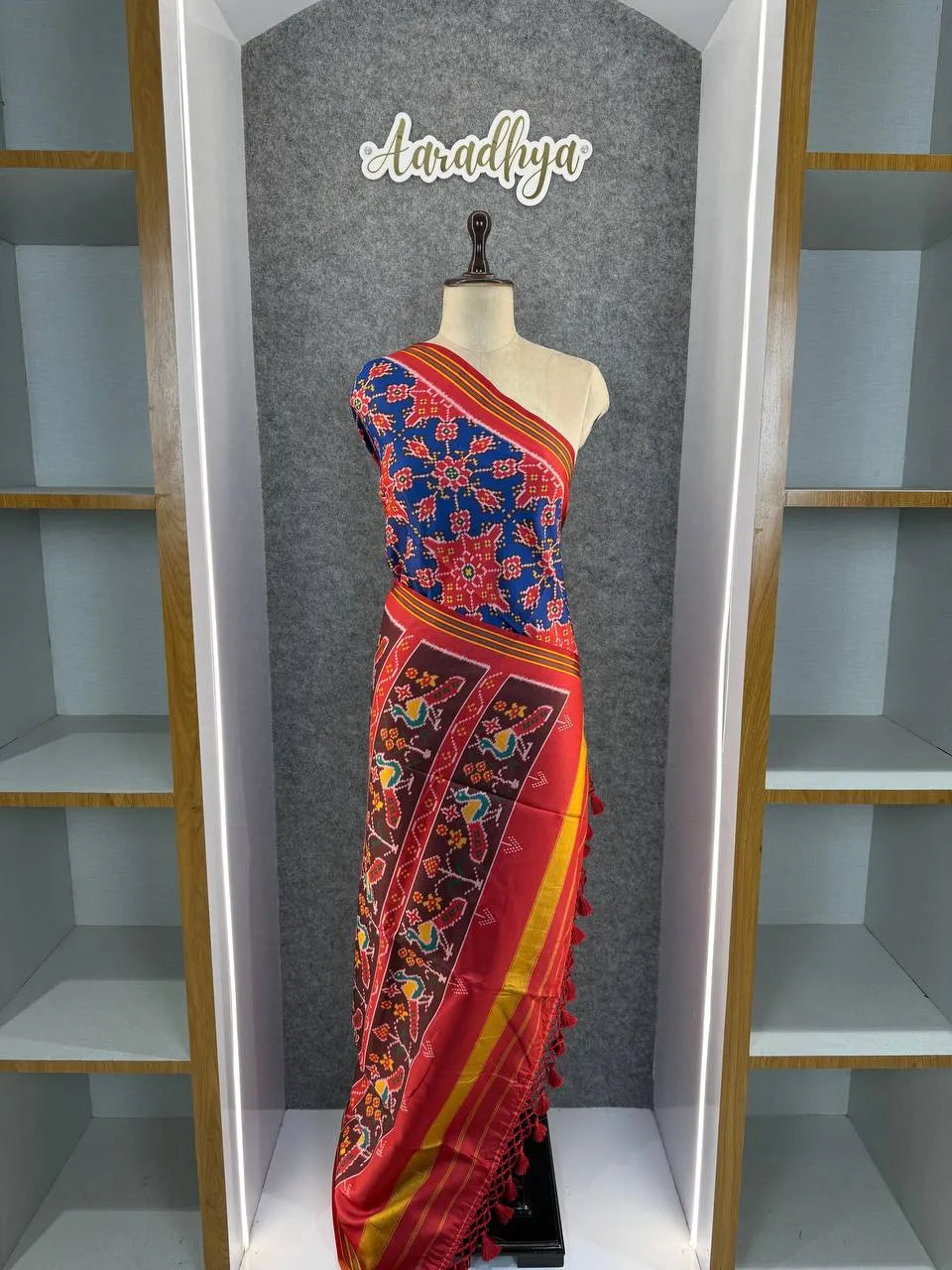 Designer Printed Patola Sarees