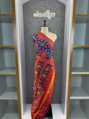Designer Printed Patola Sarees