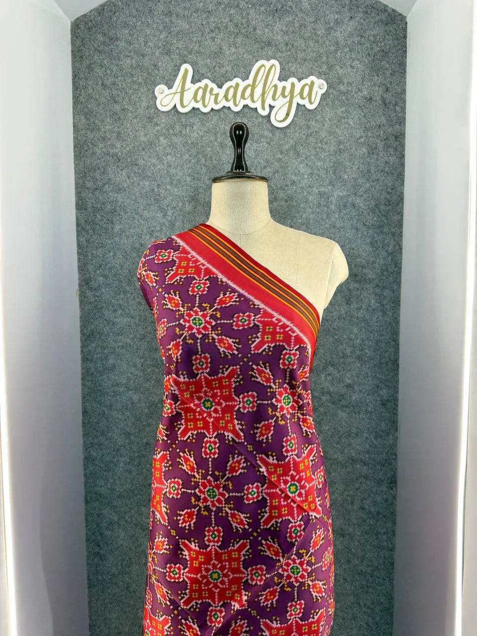 Designer Printed Patola Sarees