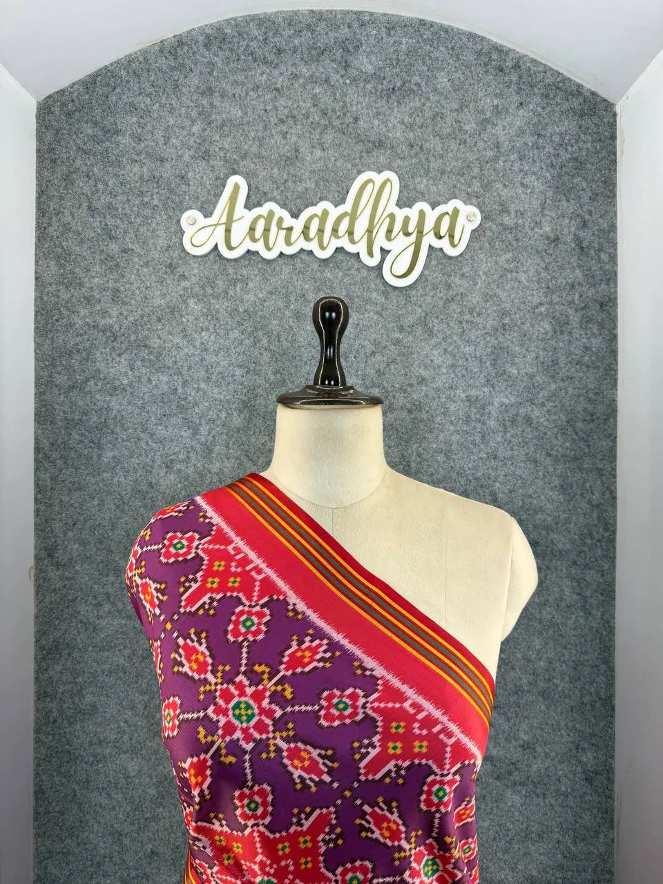 Designer Printed Patola Sarees