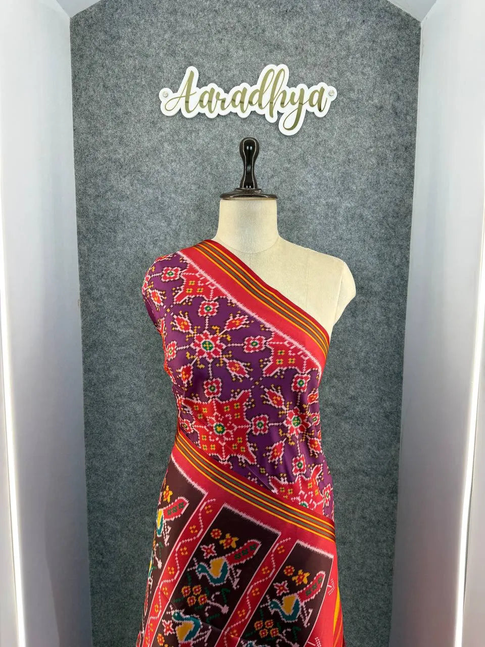 Designer Printed Patola Sarees