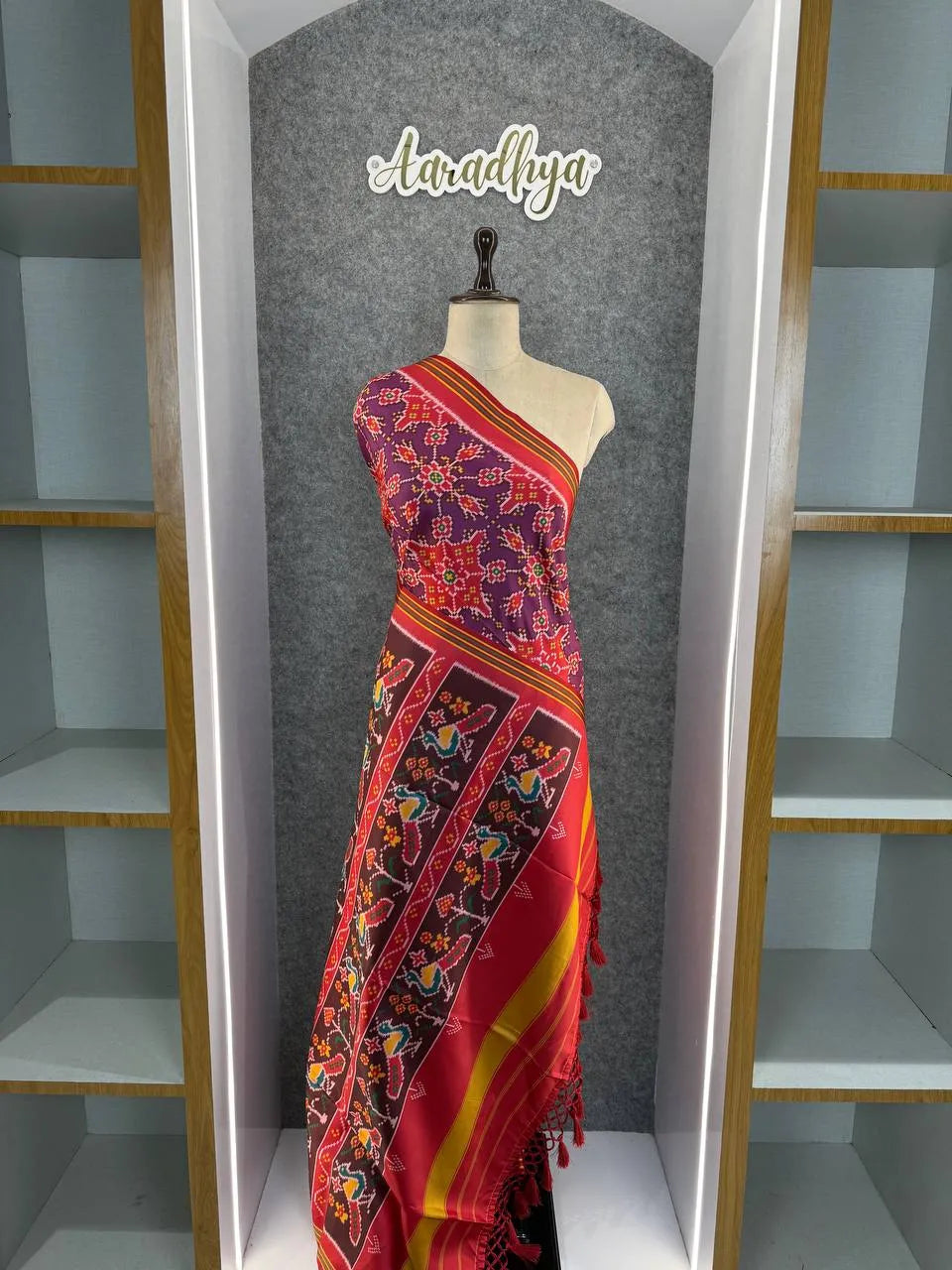 Designer Printed Patola Sarees