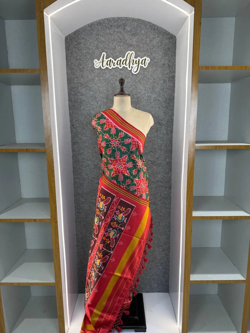 Designer Printed Patola Sarees