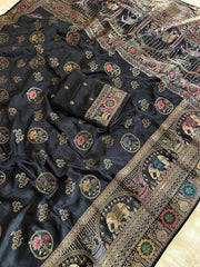 Soft Silk Banarasi Weaving Saree