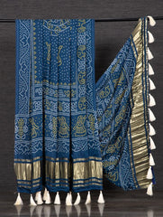 Pure Gaji Silk Bandhani Dupatta Collection