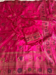 Soft Silk Banarasi Weaving Saree