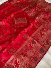 Soft Silk Banarasi Weaving Saree
