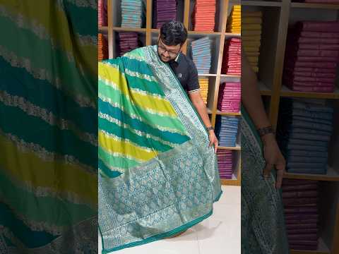 Banarasi Handlloom Rich Weaving Pallu Saree