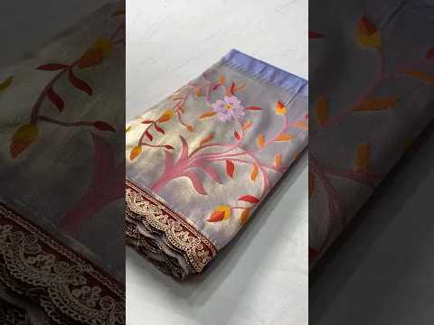 Sost Silk Paithani Scalloped Border Lace Saree