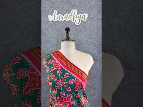 Designer Printed Patola Sarees