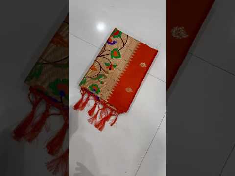 Pure Soft Silk Big Border Paithani Saree