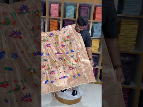 Paithani Soft Silk Rajhans Jaal Dupatta