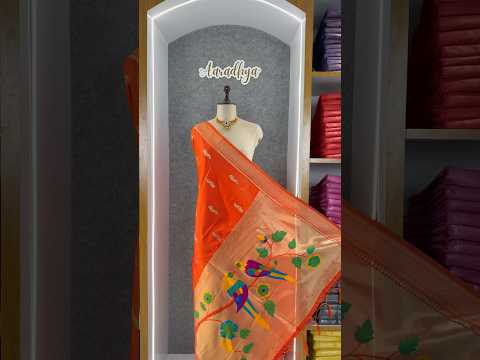 Pure Paithani Multicolor Parrot Weaving Motif Pallu Dupatta