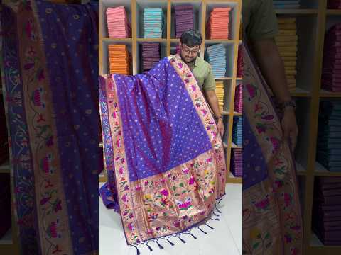 Pure Paithani Silk Sarees – Maharashtrian Elegance