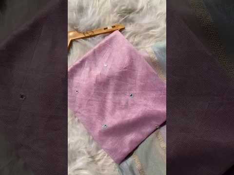 Tissue Silk Rainbow Banarasi Saree (Mirror Work Blouse)