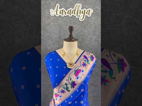 Pure Paithani Silk Sarees – Maharashtrian Elegance