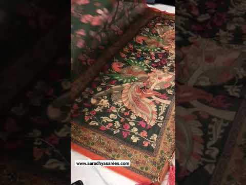 Kalamkari Printed Pure Malai Cotton Saree