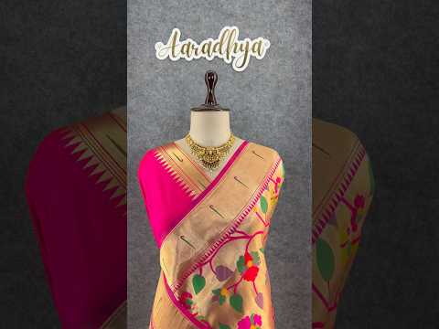 Pure Silk Kanchipuram Full Weaving Wedding Special Paithani Saree