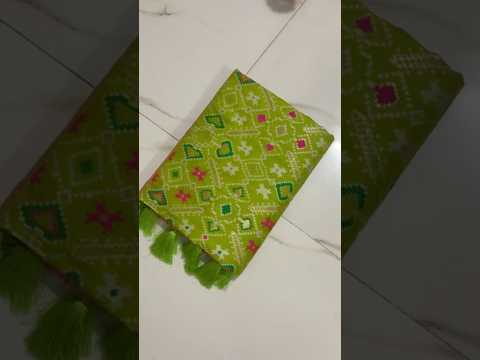 Authentic Kanchivaram Patola Paithani Silk Saree