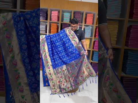 Royal Kanchivaram Patola Paithani Silk Saree