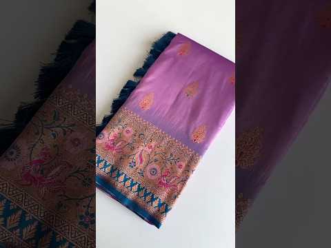 Paithani Silk Meenakari Soft Silk Saree