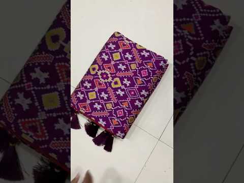 Traditional Kanchivaram Patola Paithani Silk Saree