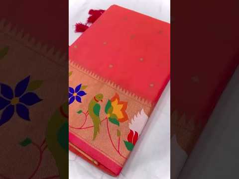 Soft Silk Meenakari Rajhans Lotus Pallu Saree