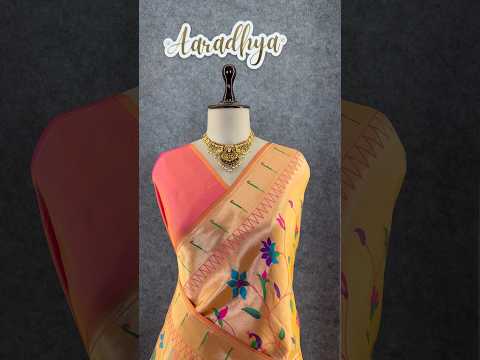 All Over Jaal Weaving Brocket Paithani Soft Silk Saree