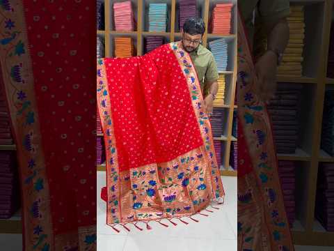Pure Paithani Silk Sarees – Maharashtrian Elegance