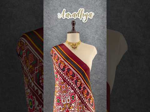 Premium Pure Gaji Silk Patola Dupatta