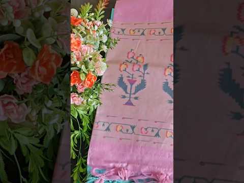 Soft Tussar Silk Pastel Paithani Saree