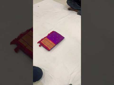 Paithani Saree with Swan Meenakari Pallu