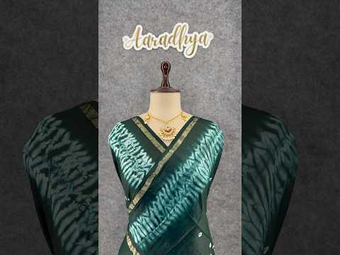 Pure Cotton Hand Dyed Bandhej Sibori Saree