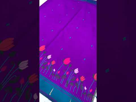 Designer Lotus Weaving Pichwai Paithani Saree