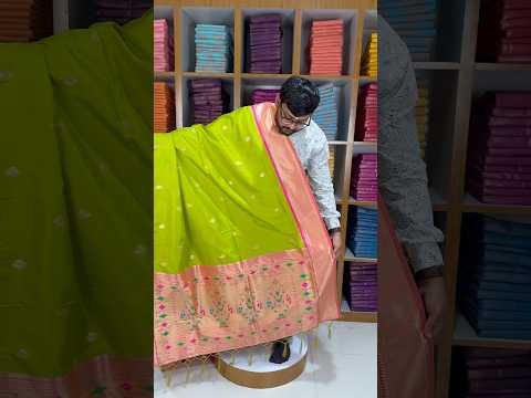 Pure Zari Geomatric Motif Paithani Dupatta