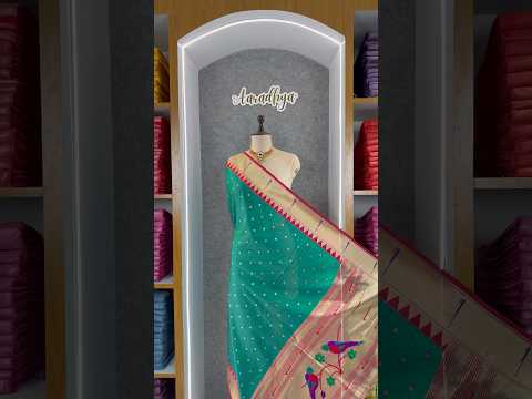 Pure Paithani Zari Border Parrot Motif Pallu Dupatta
