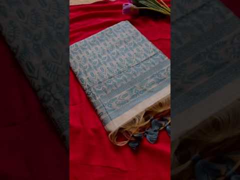 Premium Kashmiri Cotton Jamdani Saree