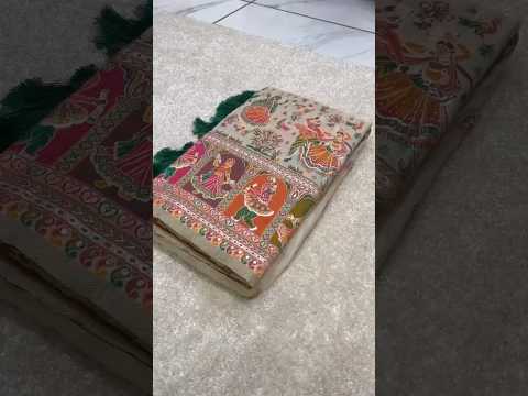 Pashmina Kashmiri Woven Border Saree