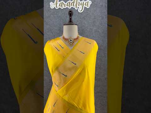 Kanchivaram Paithani Silk Big Parrot Zari Border Saree