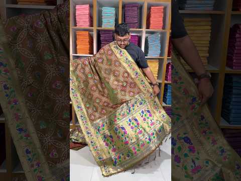 Bandhani Patola Silk Paithani Saree