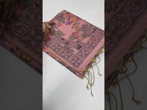 Madhubani Soft Muga Cotton Saree